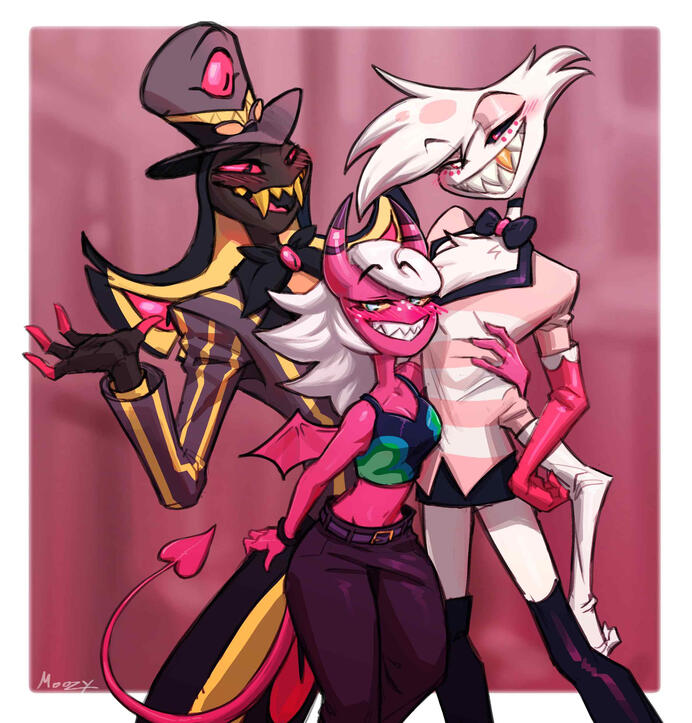 Hazbin OC commission