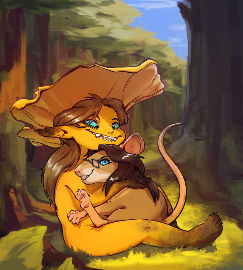 Mushroom and Mouse