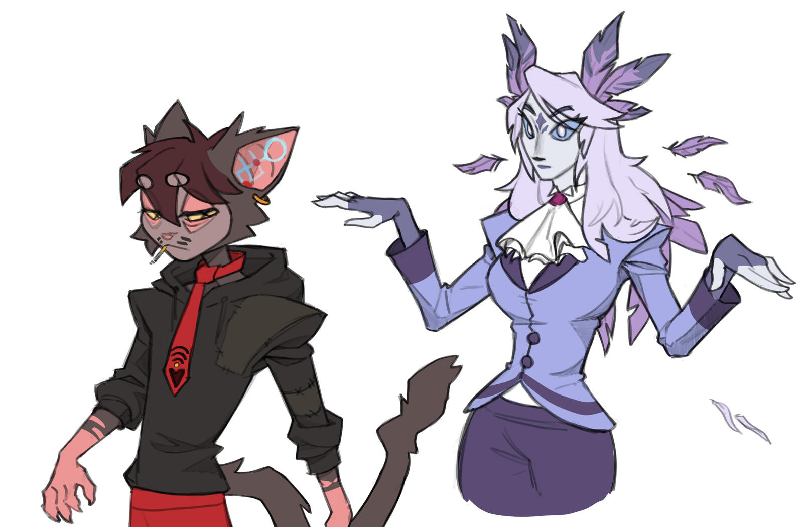 OC and Bestie Boo OC :)