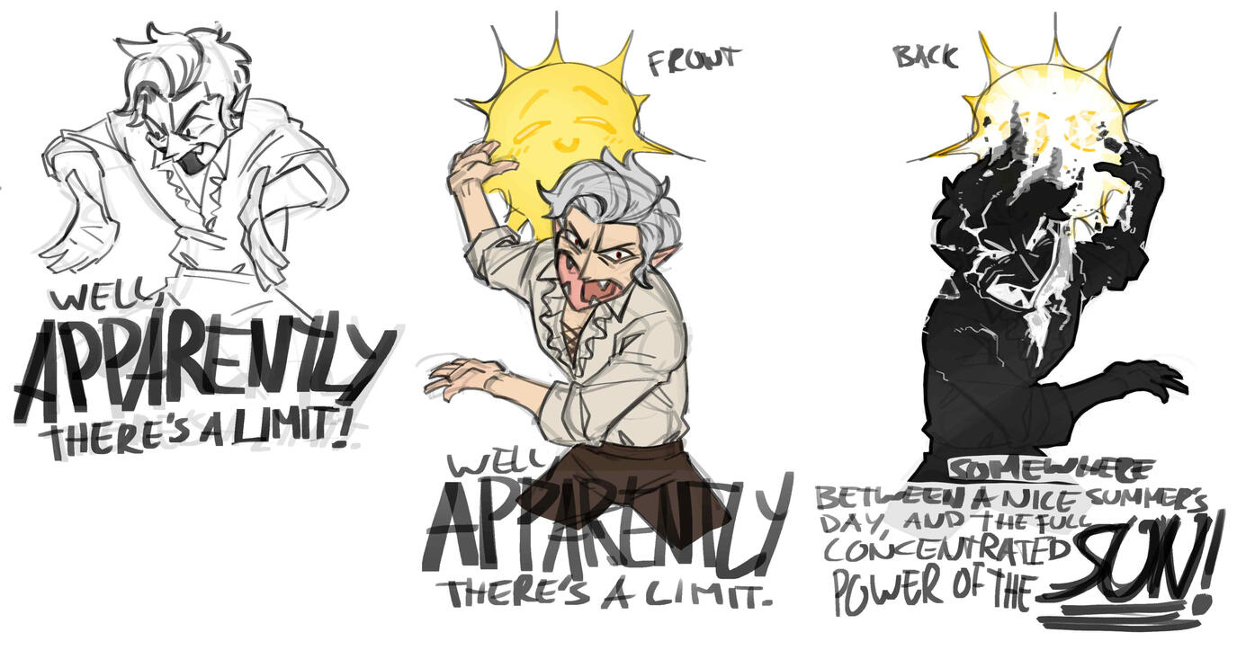 Astarion Double sided Keychain